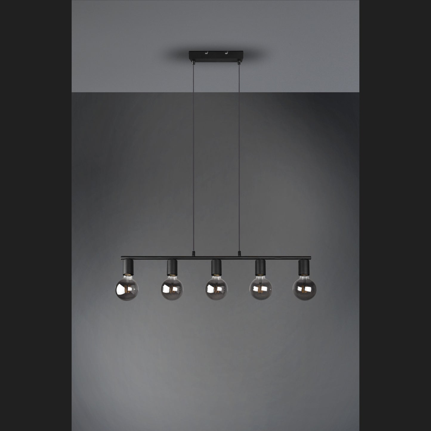 Vannes - Pendant - Black Matt - Reality