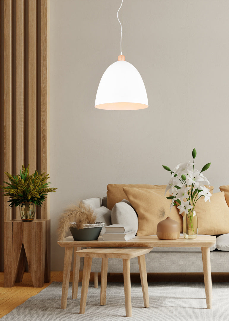 Jagger - Pendant - White Matt - Reality