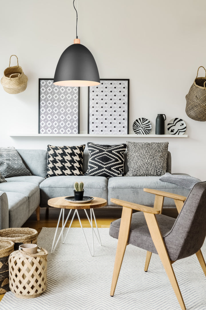 Jagger - Pendant - Black Matt - Reality