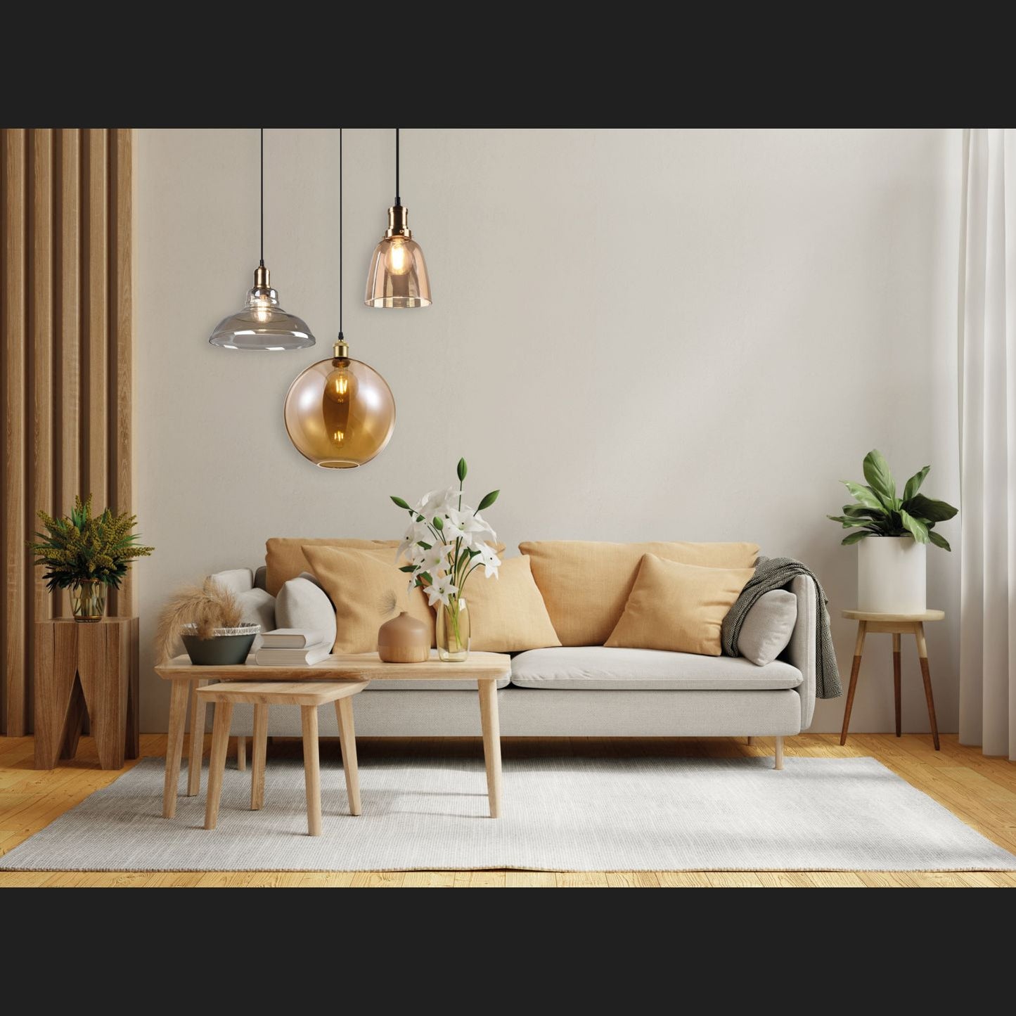 Aldo - Pendant - Amber - Reality