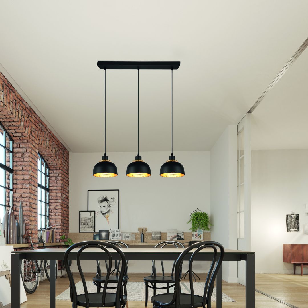 Punch - Pendant - Black Matt - Reality