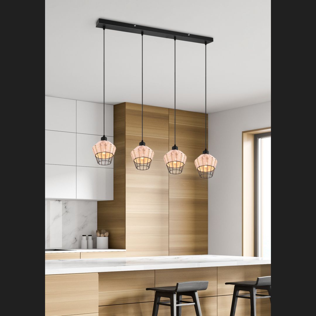 Borka - Pendant - Natural Finish - Reality