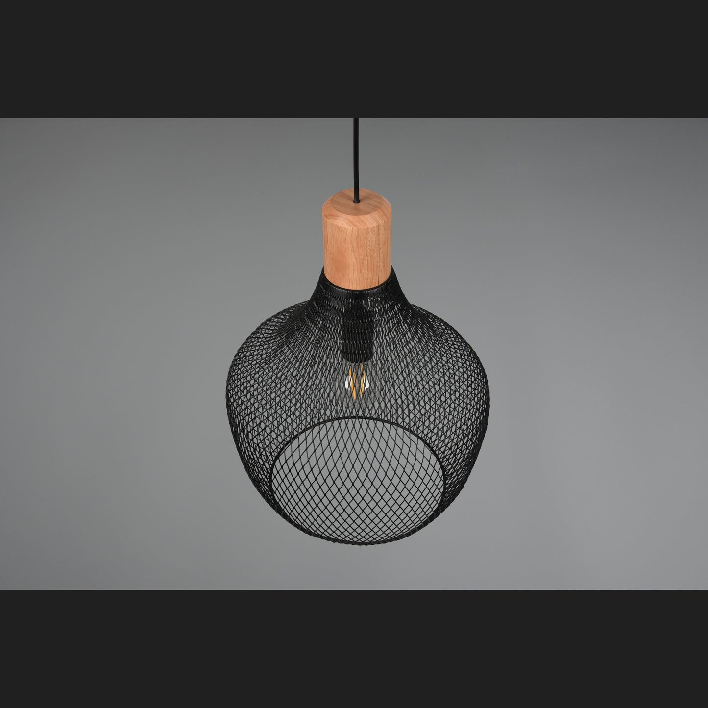 Valeria - Pendant - Black Matt - Reality