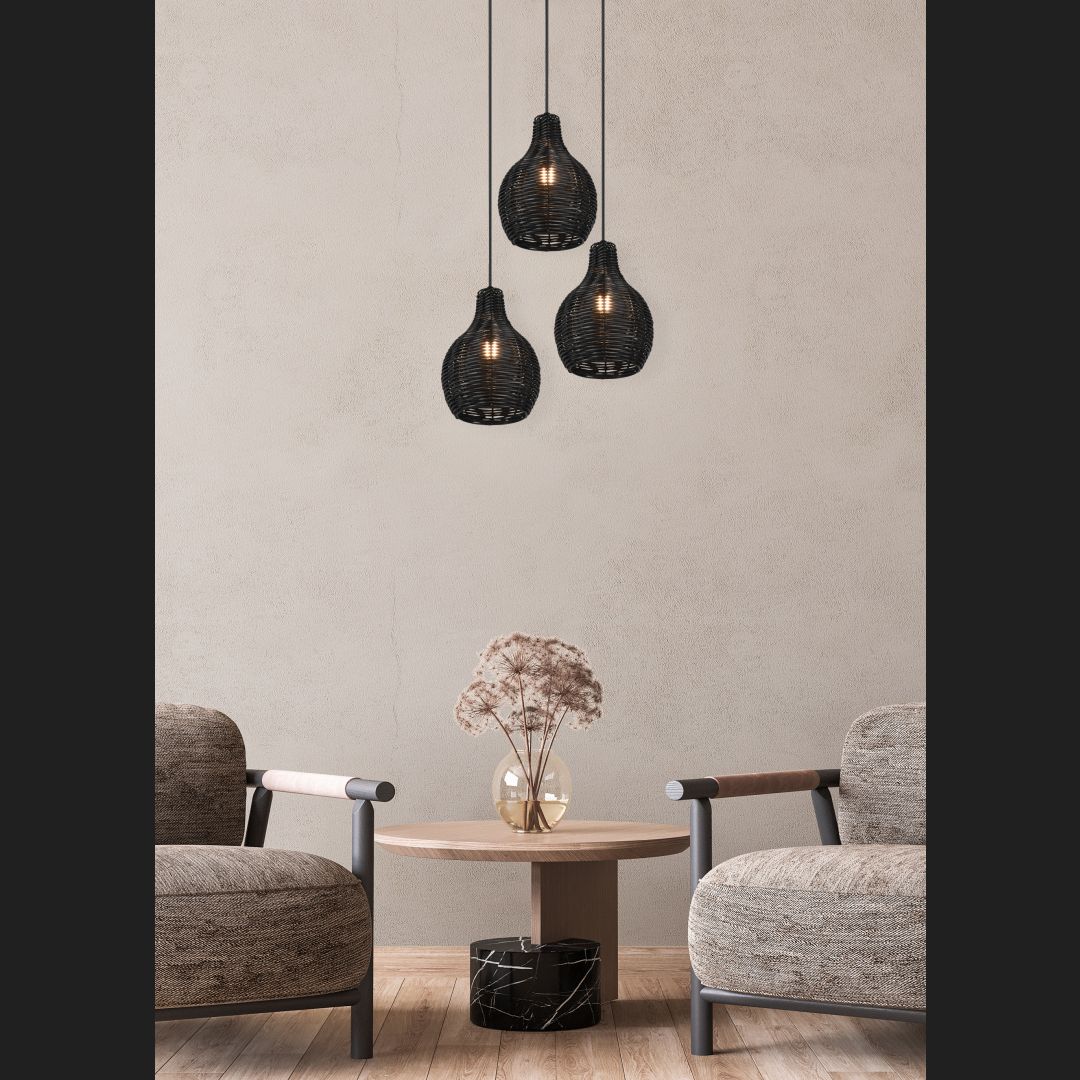 Sprout - Pendant - Black - Reality