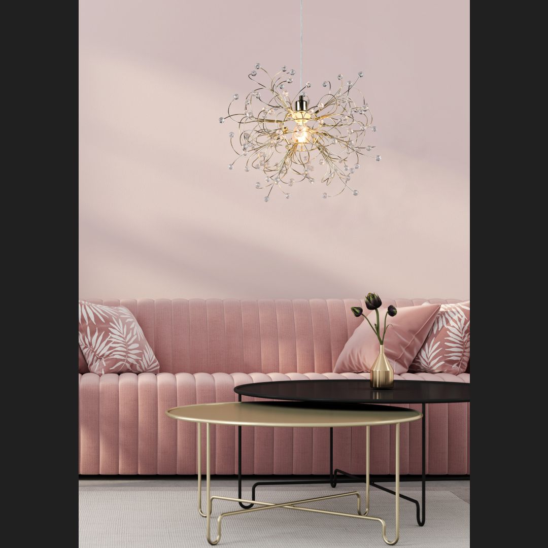 Gloria - Pendant - Brass Polished - Reality