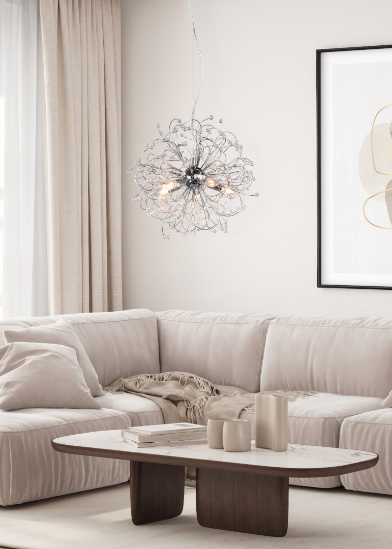 Gloria - Pendant - Chrome - Reality