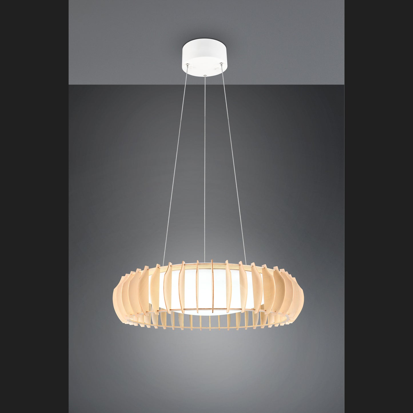 Monte - Pendant - Wood Coloured - Reality