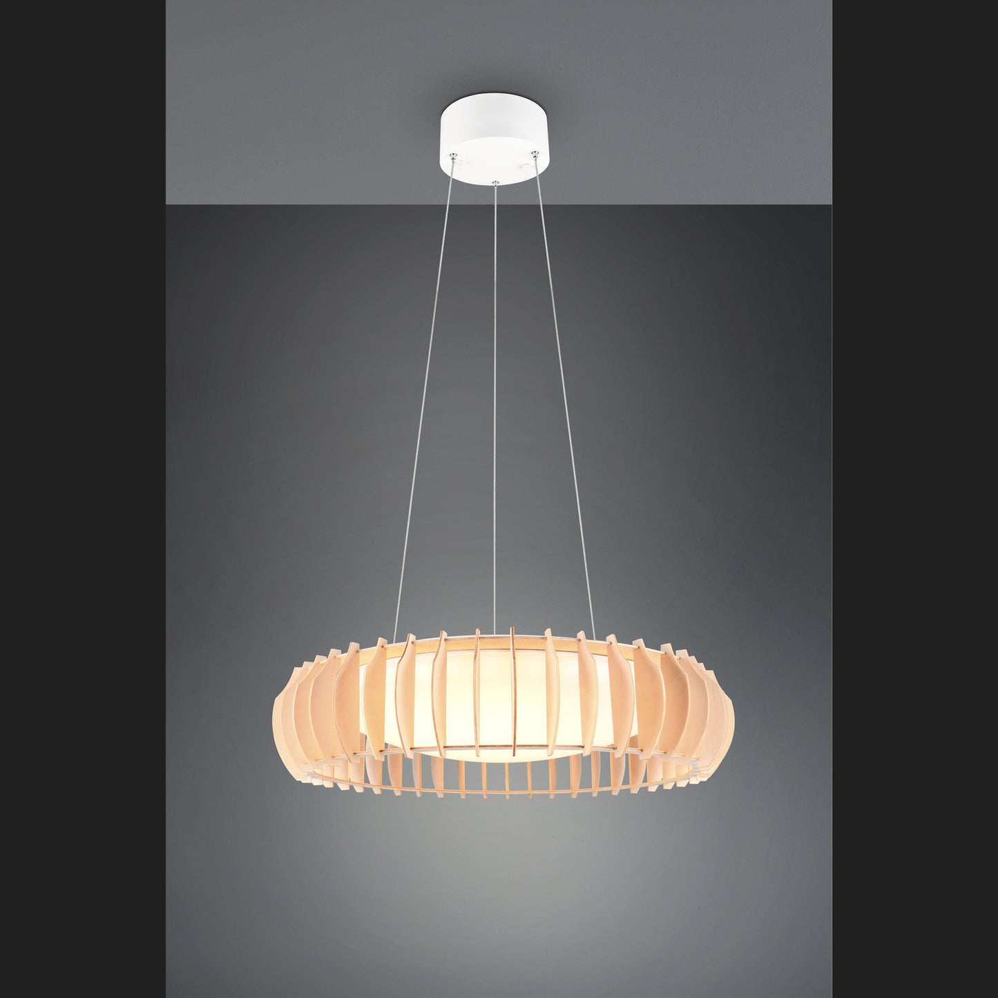Monte - Pendant - Wood Coloured - Reality