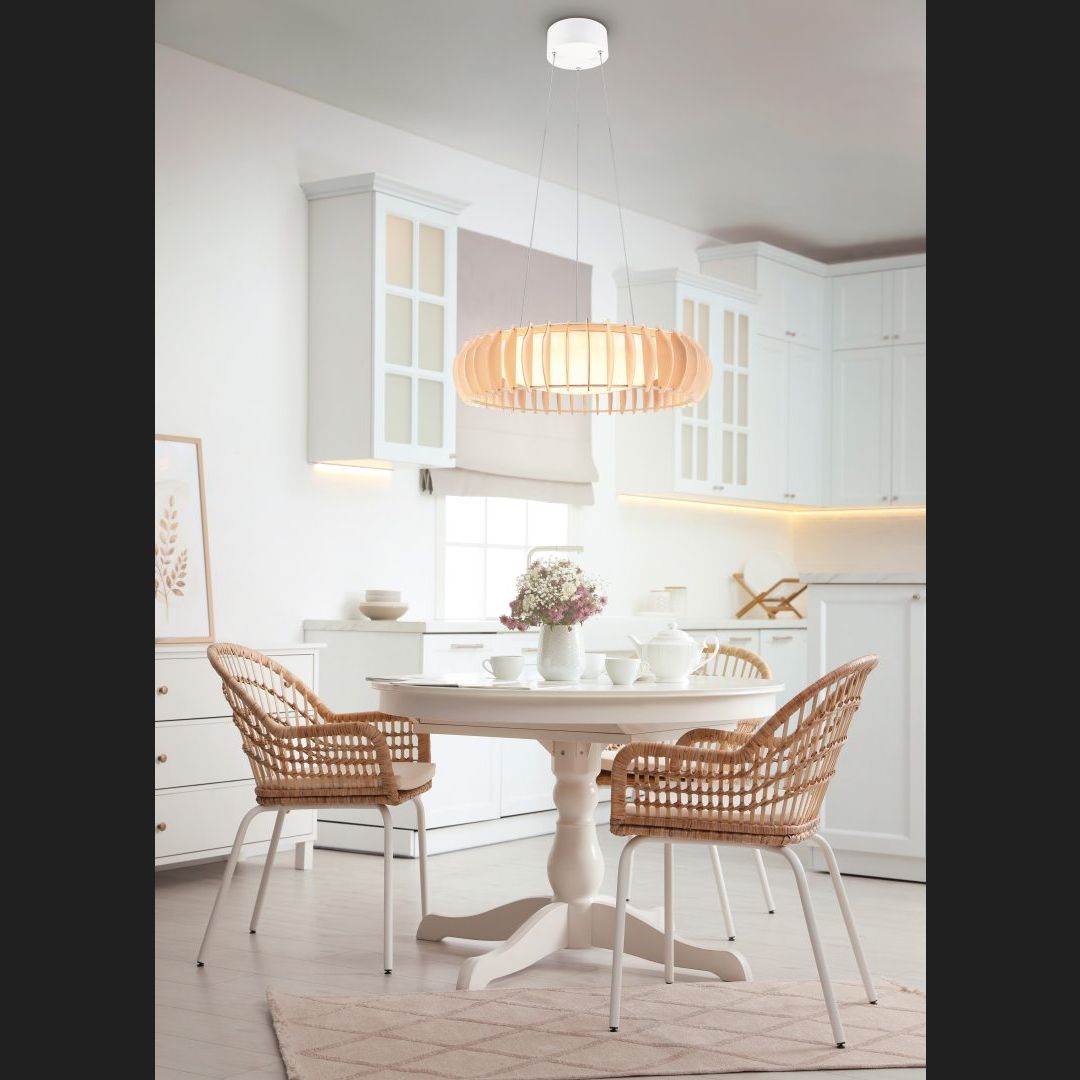 Monte - Pendant - Wood Coloured - Reality