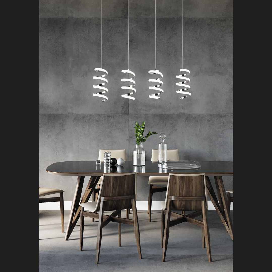 Laola - Pendant - Chrome - Reality