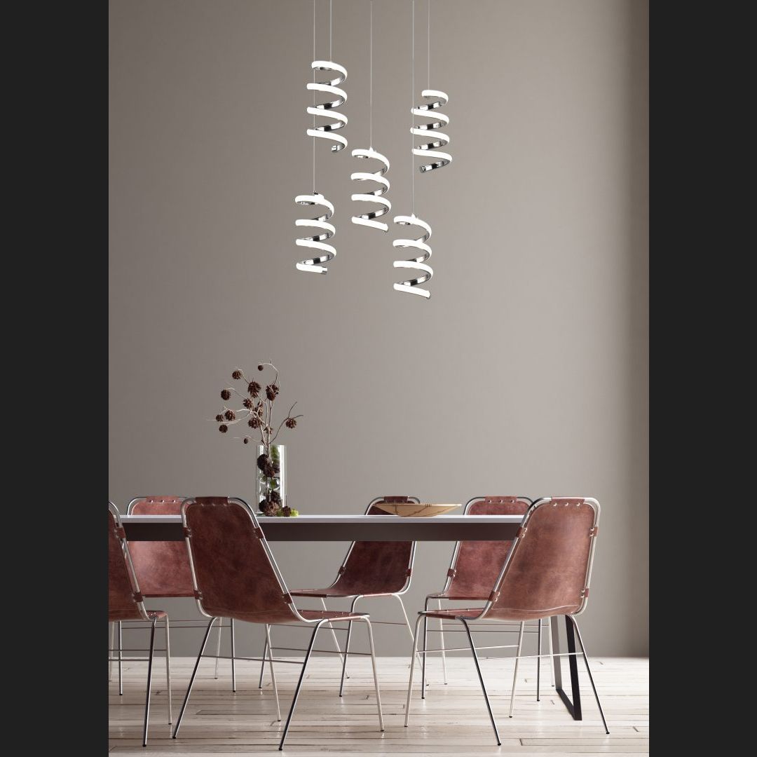 Laola - Pendant - Chrome - Reality