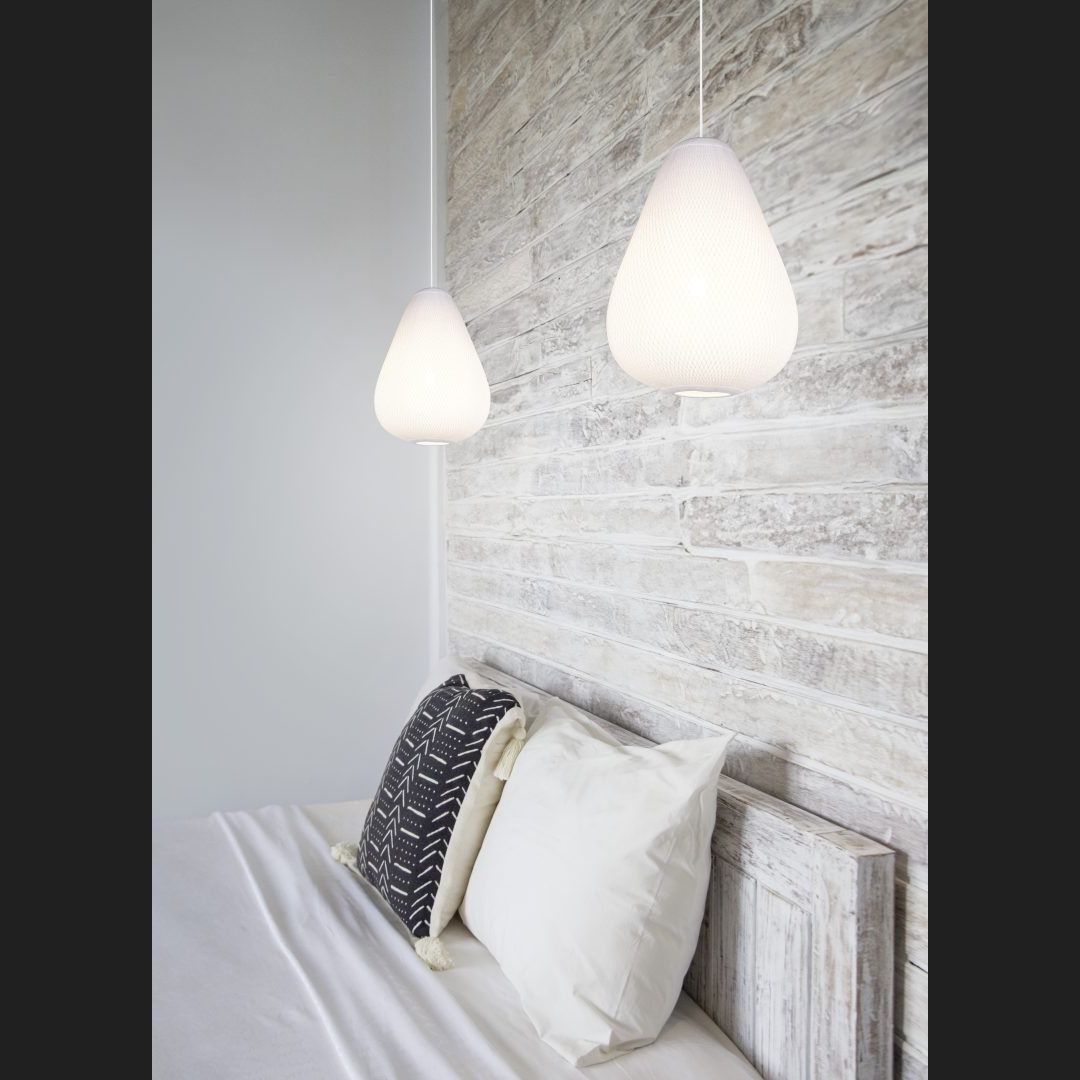 Janine - Pendant - White - Reality - R36241001