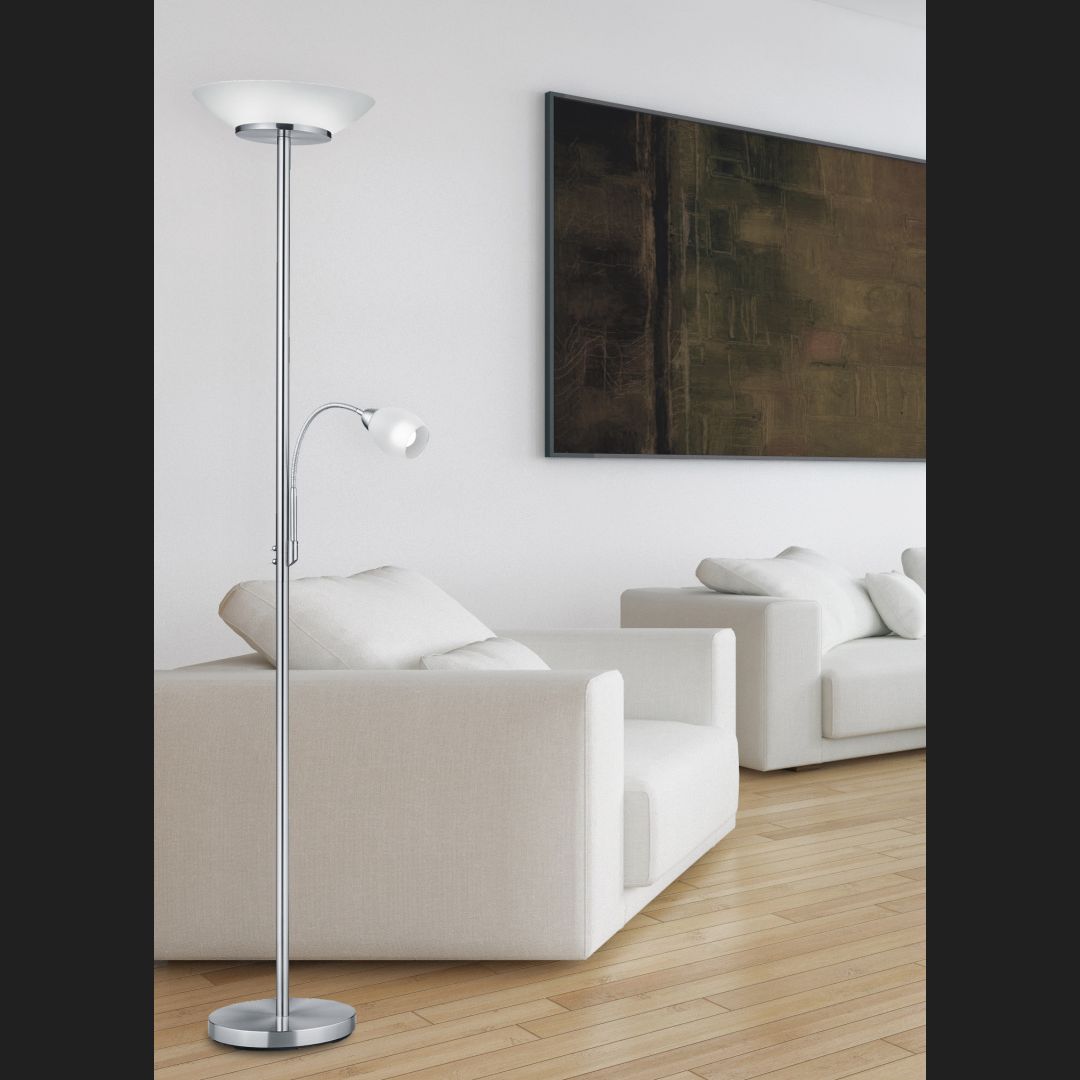 Gerry - Floor lamp - White - Reality