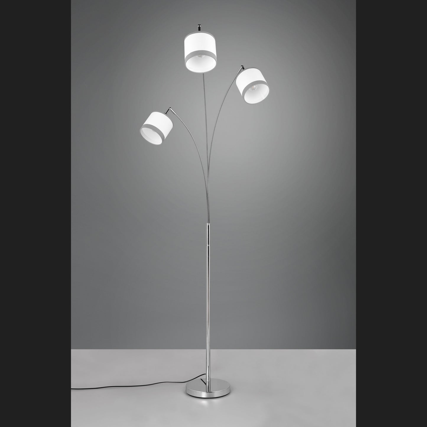 Davos - Floor lamp - White - Reality