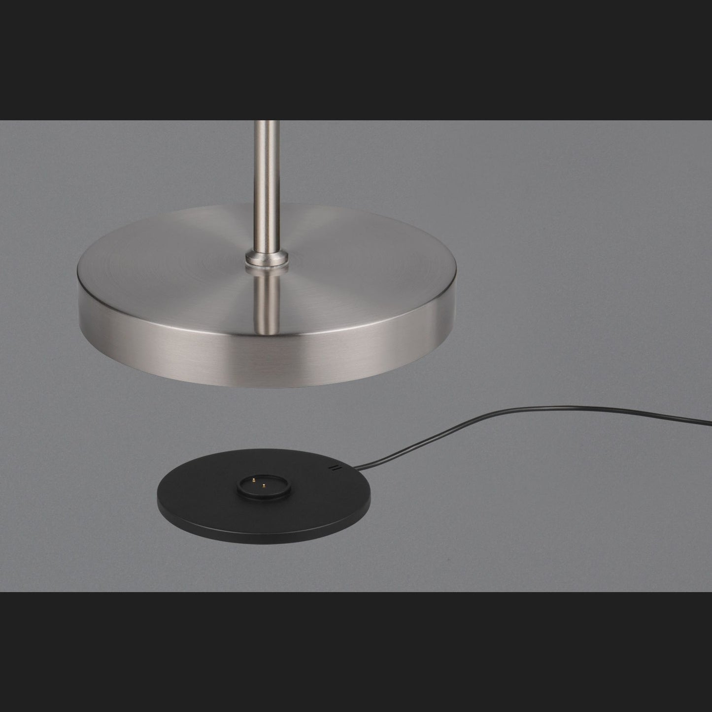 Moreno - Floor Lamp - Nickel Matt - Reality - R44561107