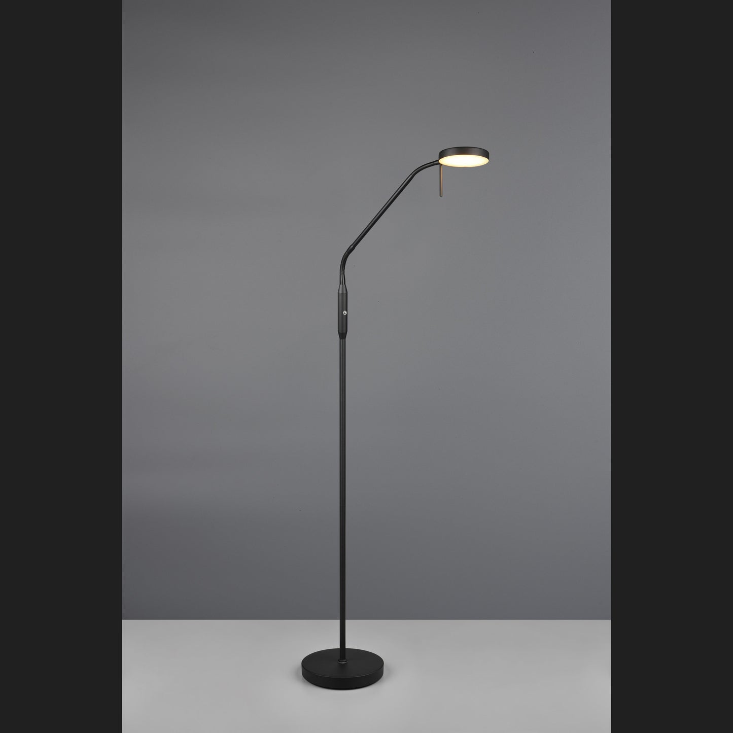 Moreno - Floor Lamp - Black Matt - Reality - R44561132