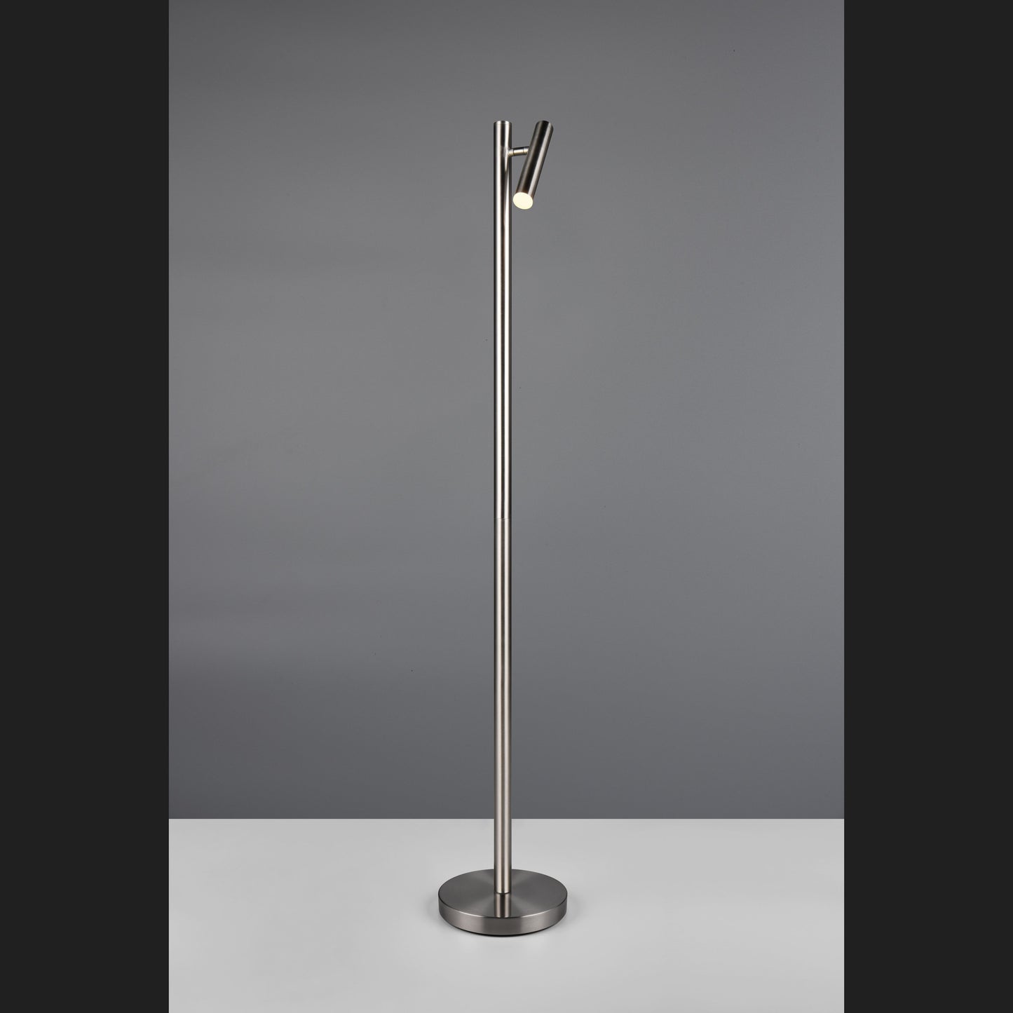 Gomez - Floor Lamp - Nickel Matt - Reality - R44571107