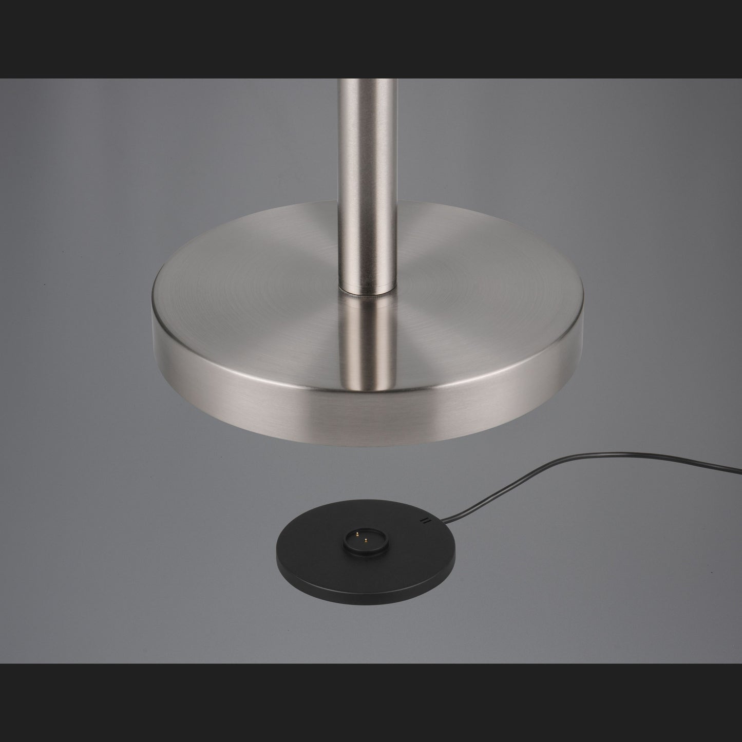 Gomez - Floor Lamp - Nickel Matt - Reality - R44571107