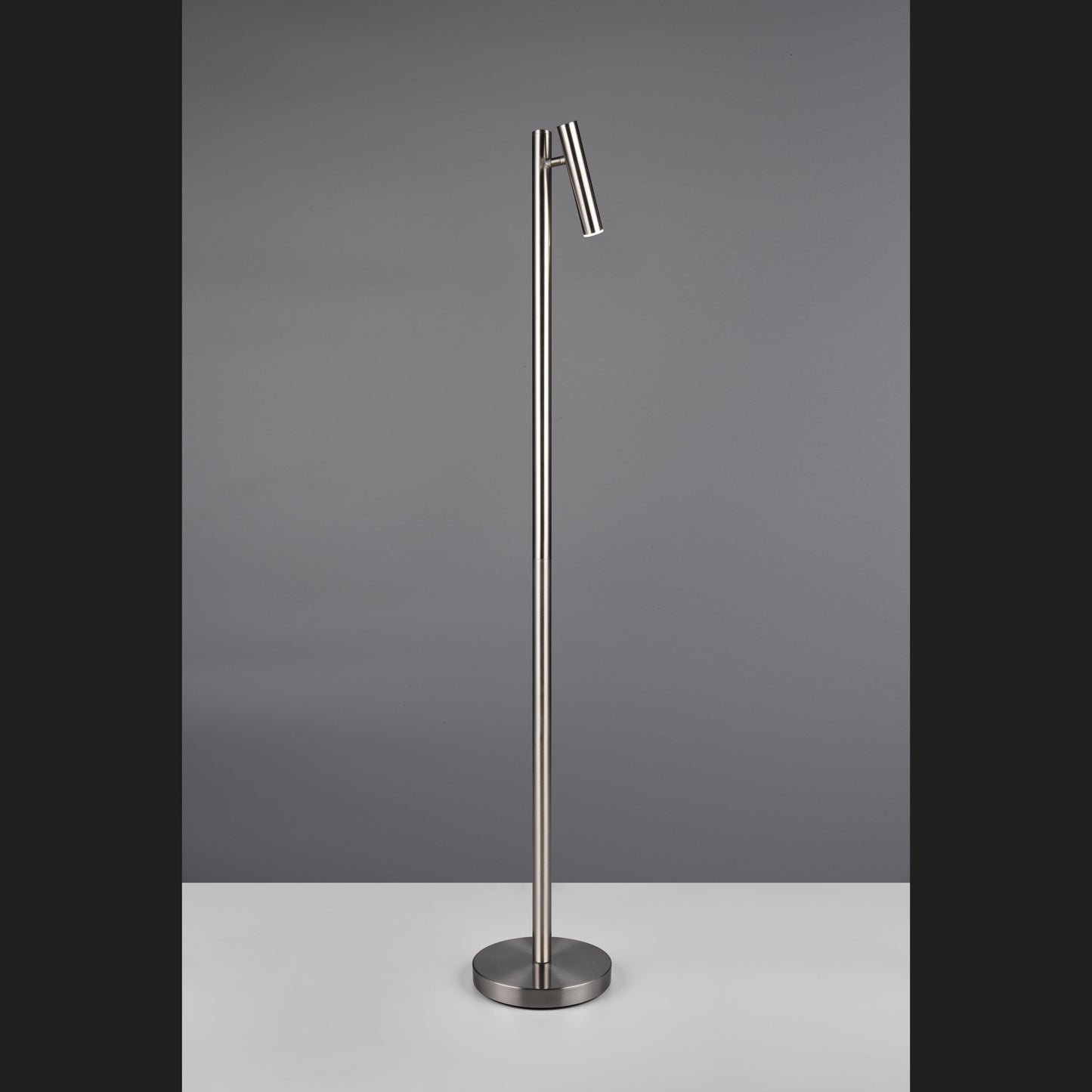 Gomez - Floor Lamp - Nickel Matt - Reality - R44571107