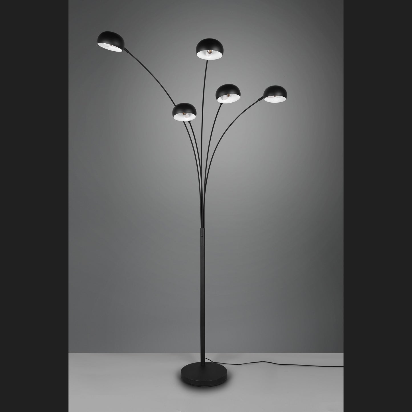 Dito - Floor lamp - Black Matt - Reality