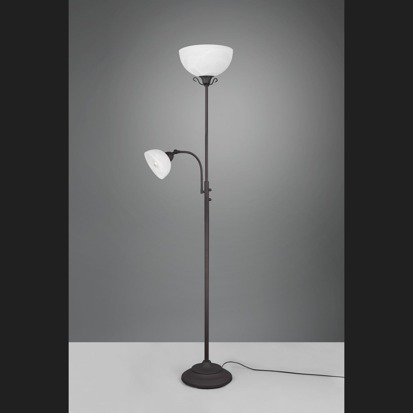 Country - Floor lamp - Alabaster Coloured - Reality