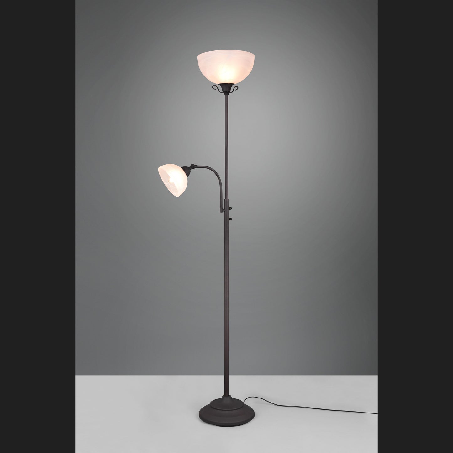 Country - Floor lamp - Alabaster Coloured - Reality
