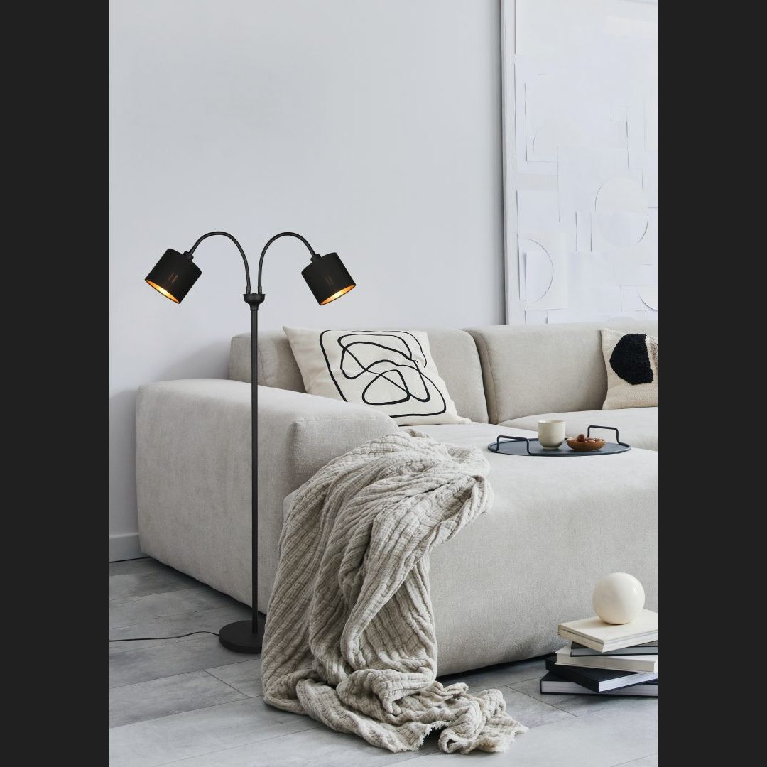 Tommy - Floor lamp - Gold - Reality