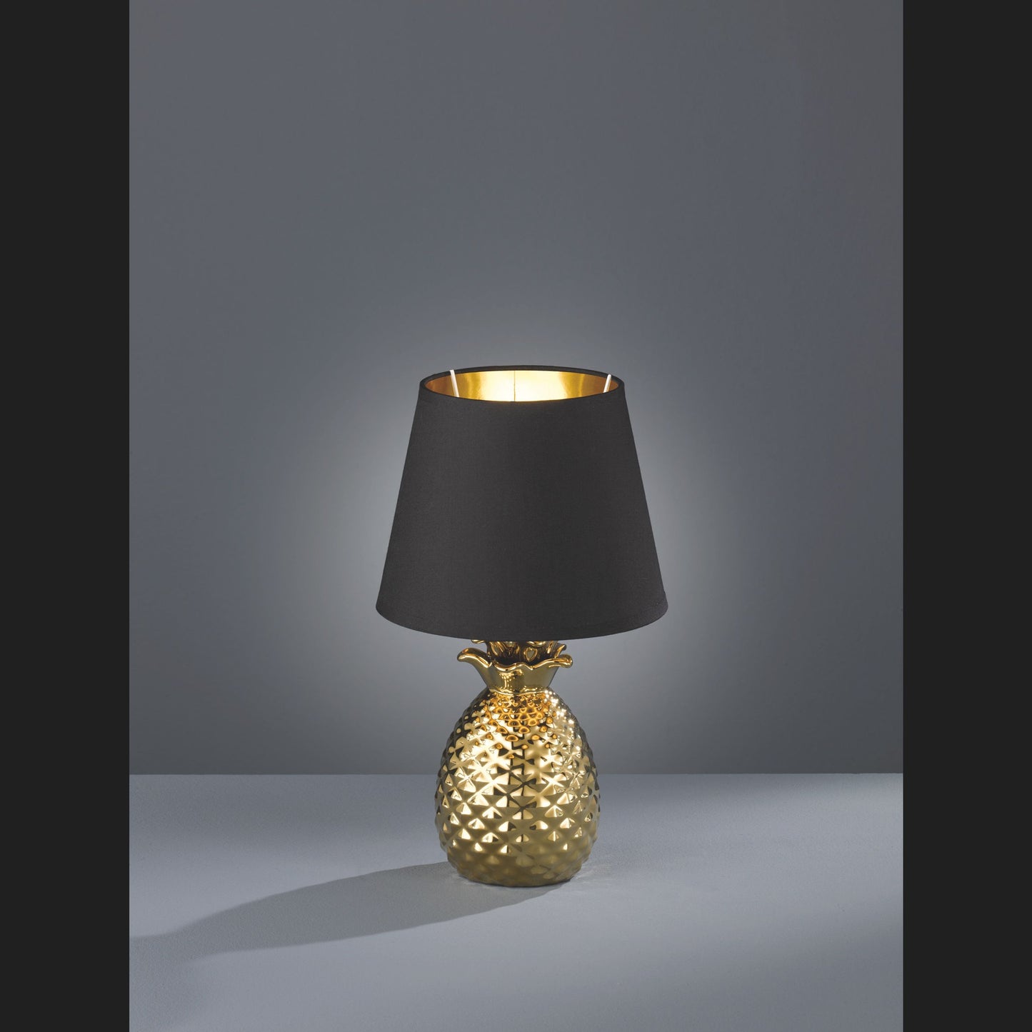 Pineapple - Table lamp - Black - Reality