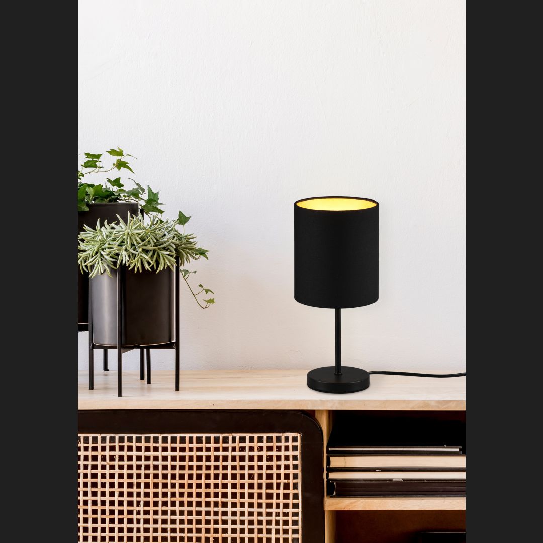 Jerry - Table lamp - Black - Gold - Reality