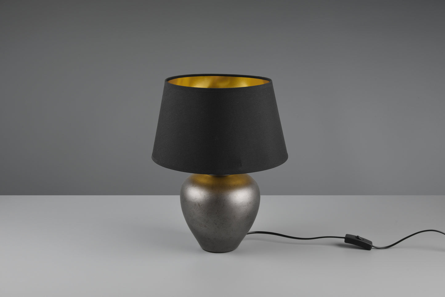 Abby - Table lamp - Black - Gold - Reality