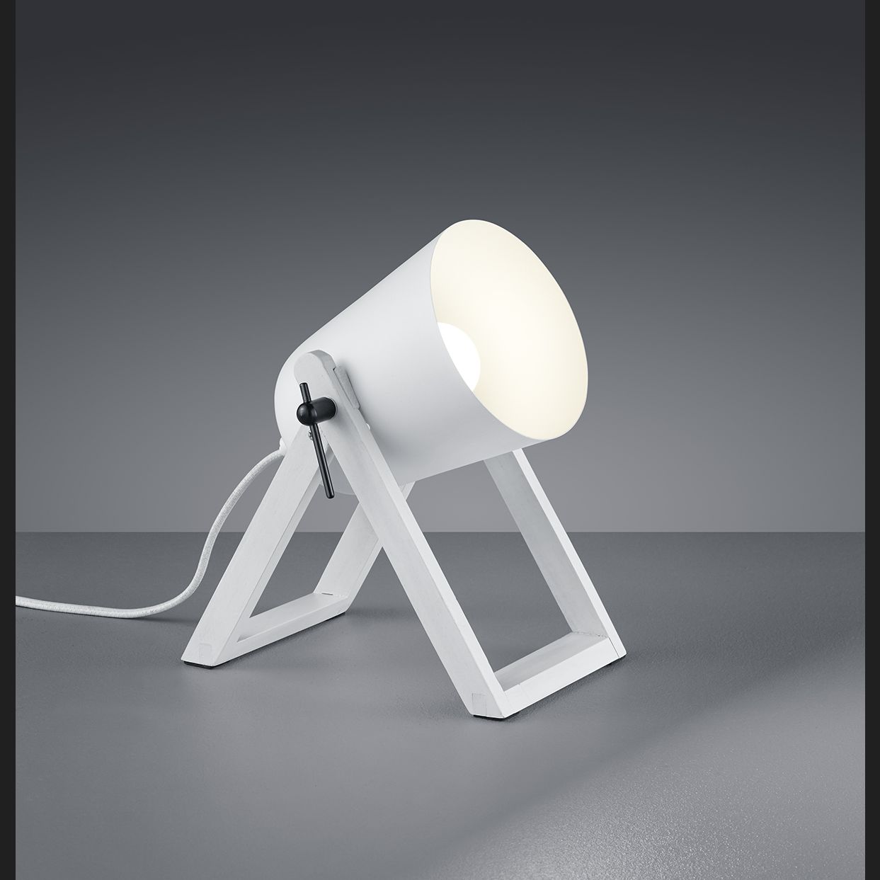 Marc - Table lamp - White Matt - Reality