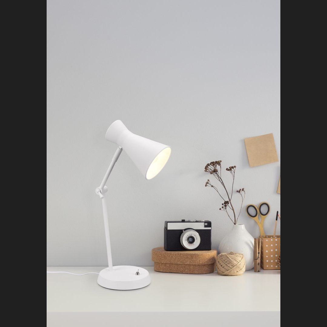Enzo - Table lamp - White Matt - Reality