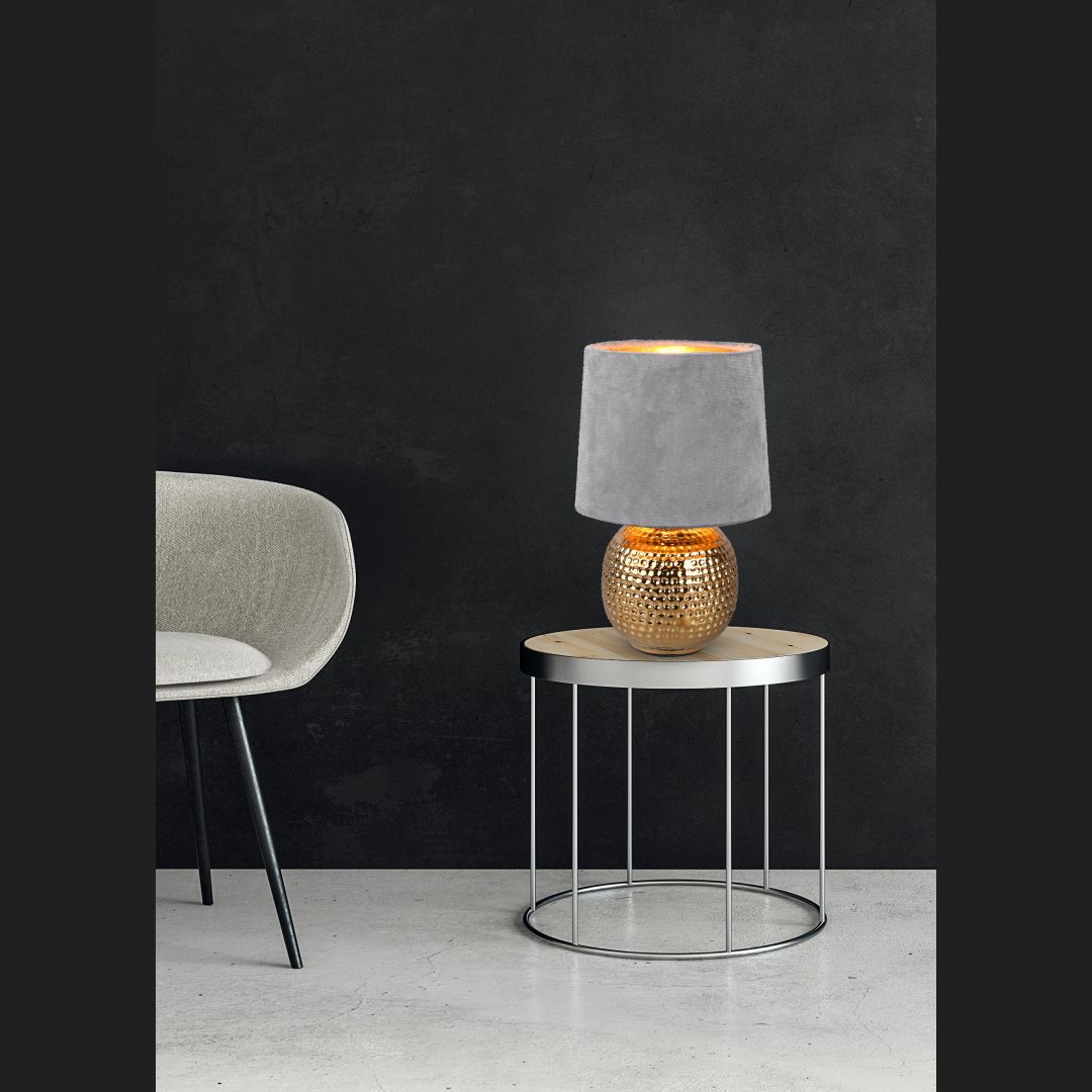 Sophia - Table lamp - Grey - Reality