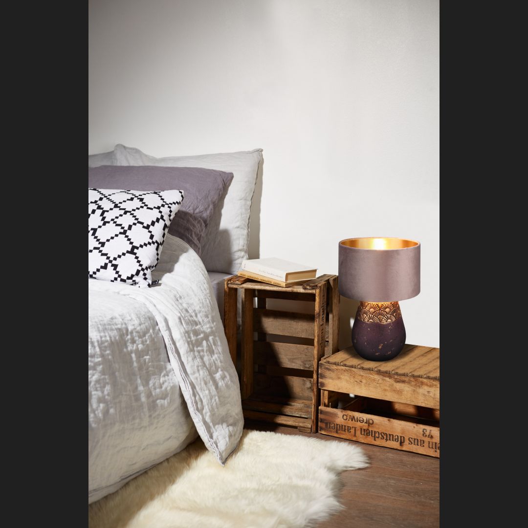 Kiran - Table lamp - Pastel Pink - Reality