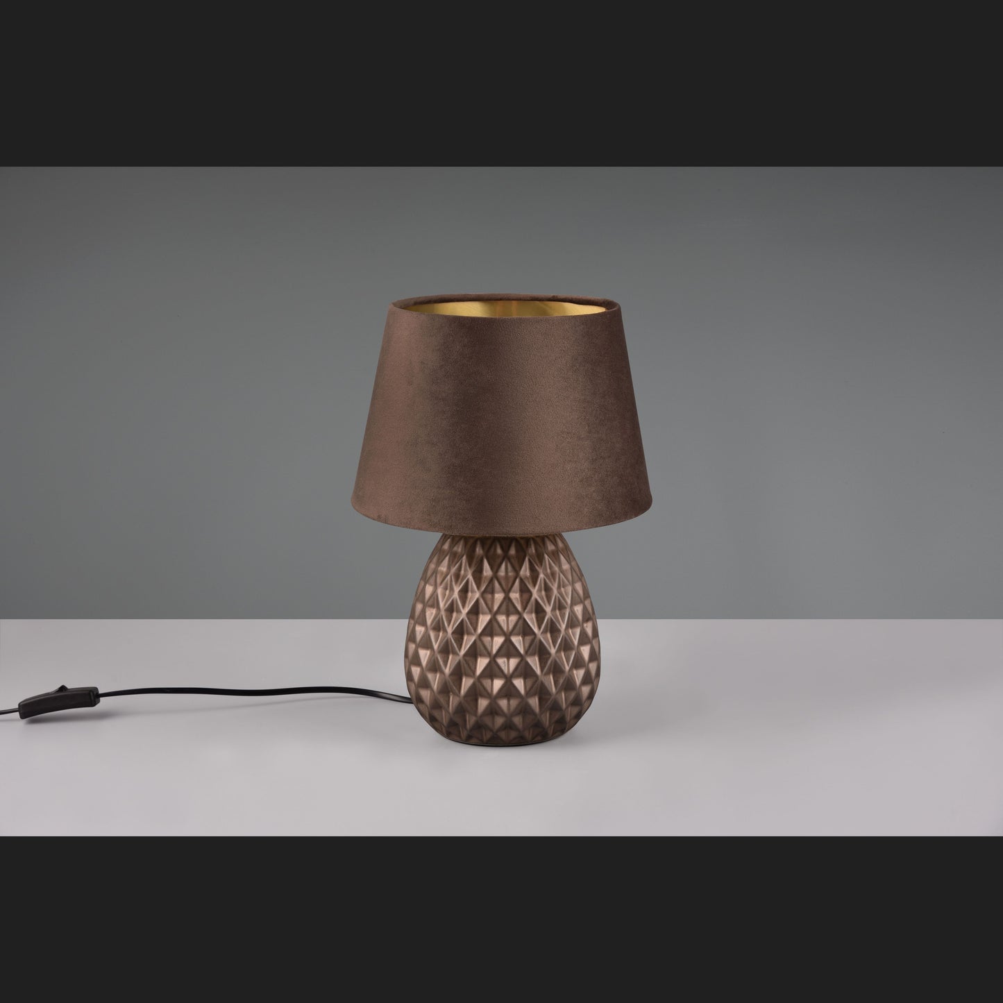 Ariana - Table lamp - Brown - Reality