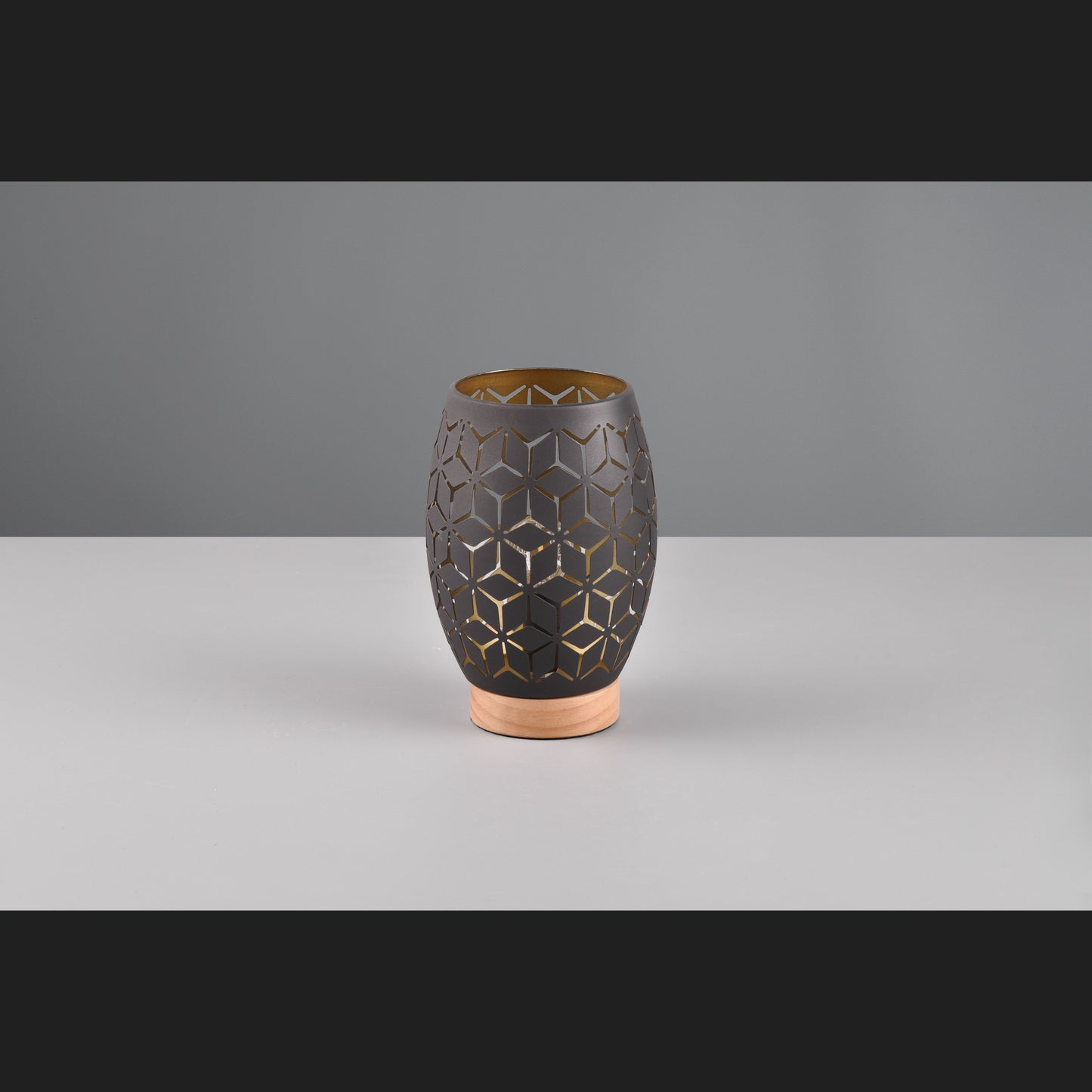 Bidar - Table lamp - Black - Gold - Reality