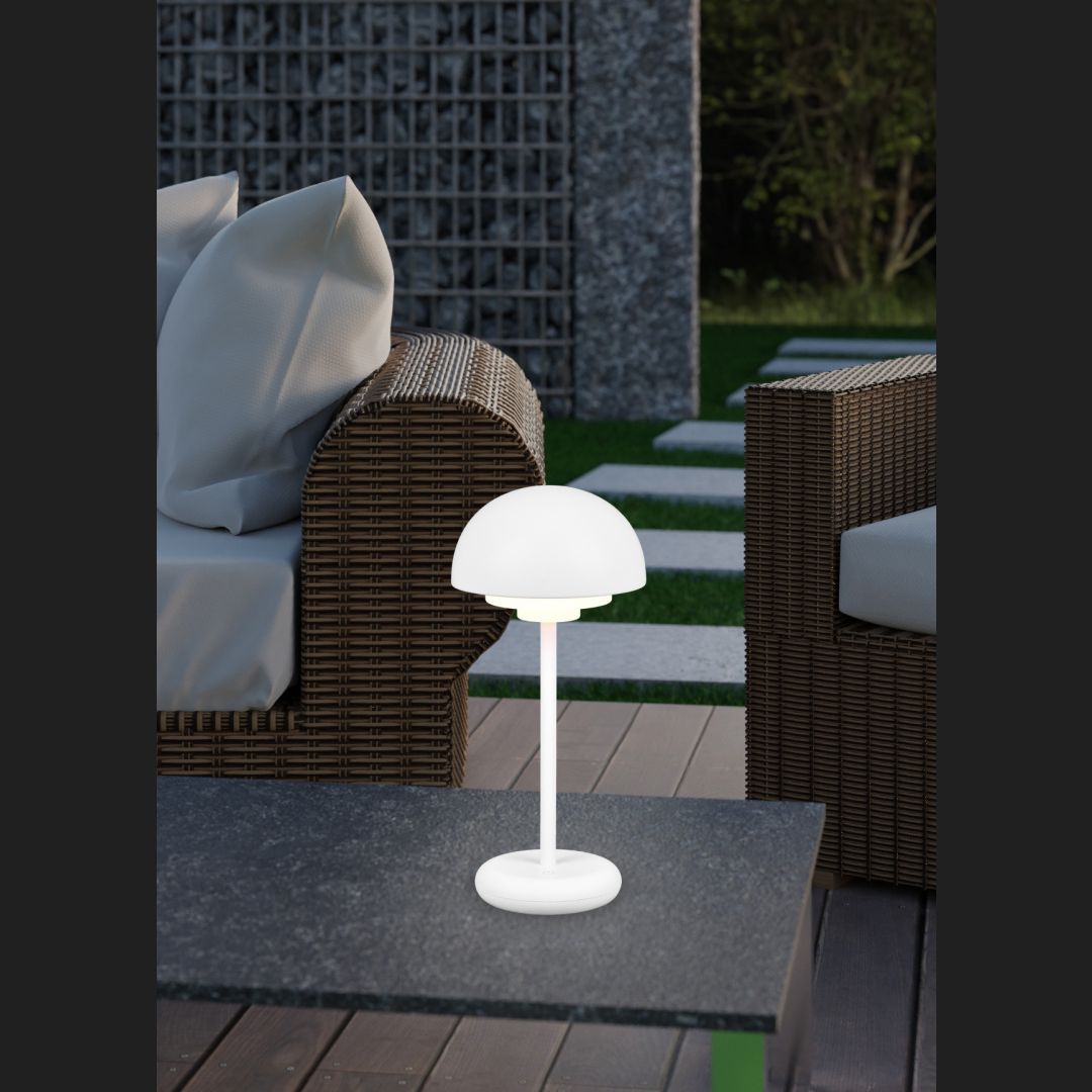 ELLIOT Table lamp - White mat