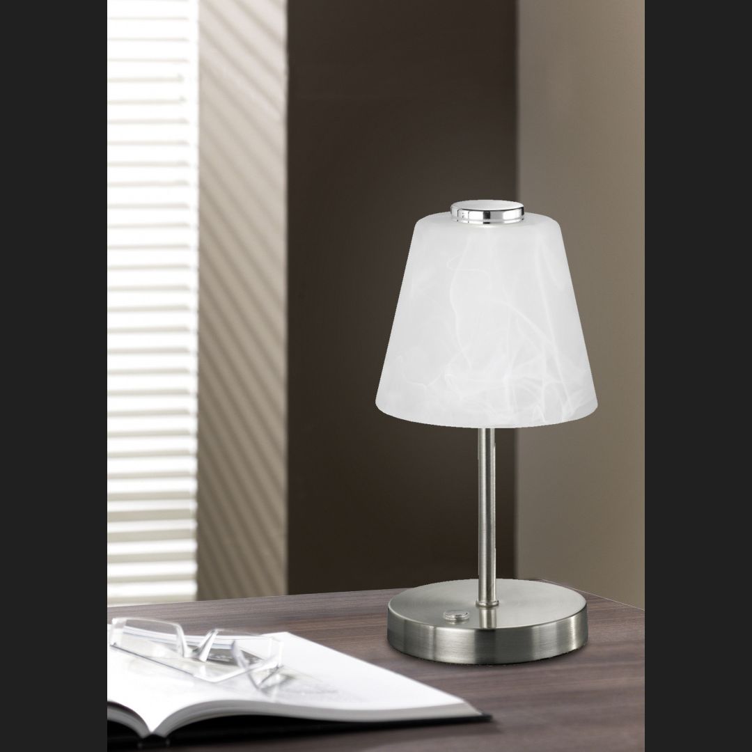 Emmy - Table lamp - Alabaster Coloured - Reality