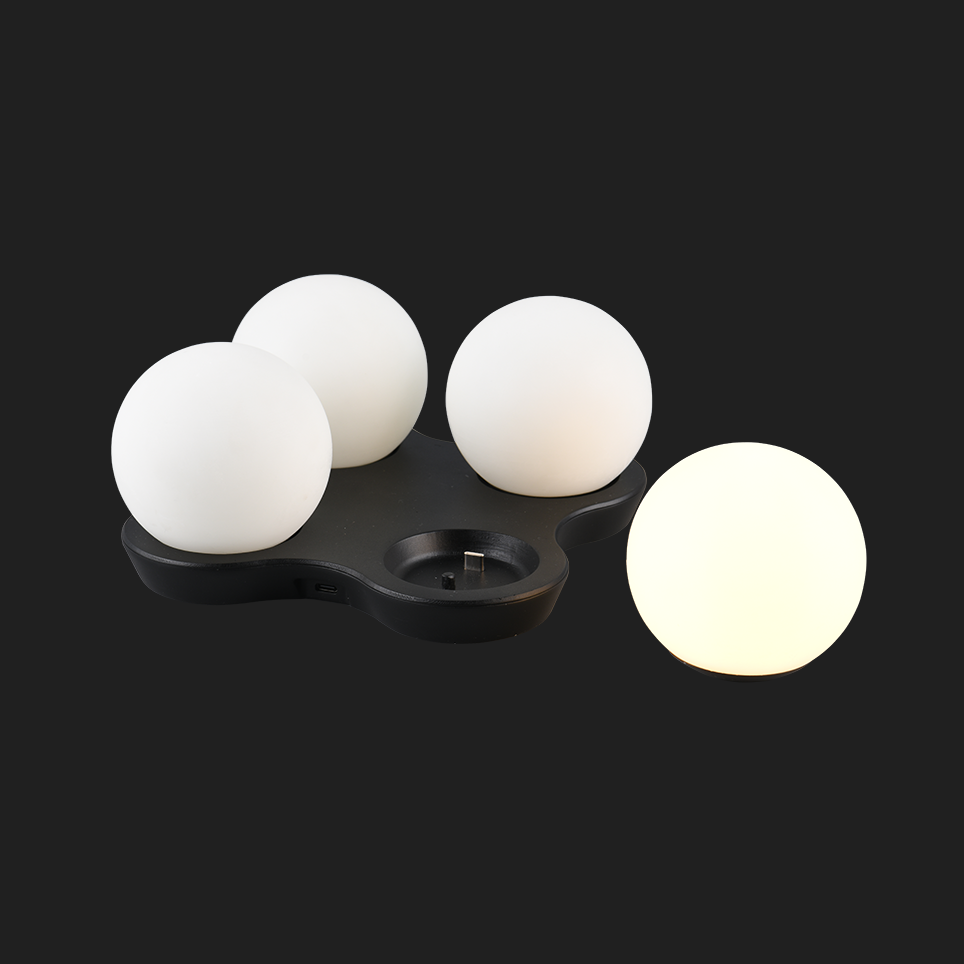 Lorna - Table Lamp - Black - Reality - R54534102