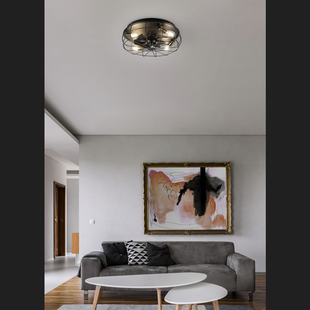 Trondheim - Fan - Black Matt - Reality