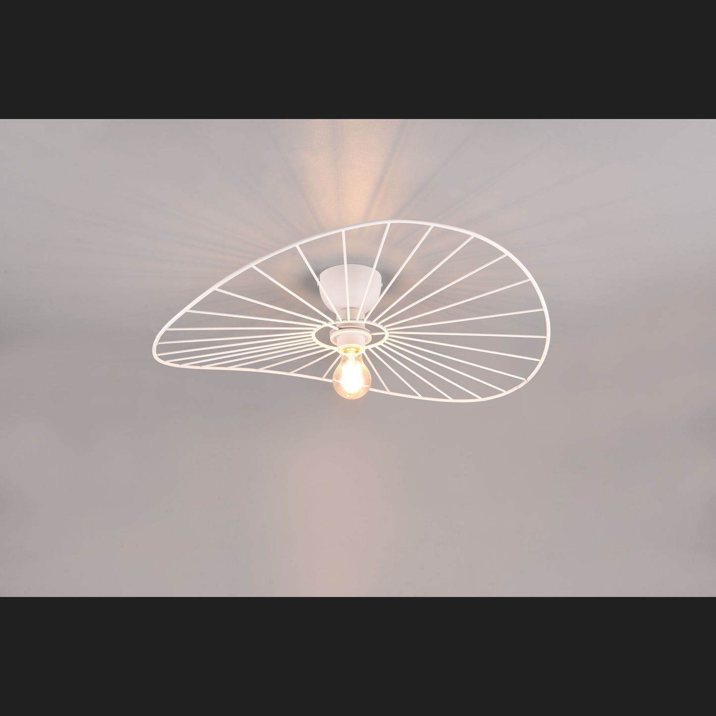 Chapeau - Ceiling lamp - White Matt - Reality