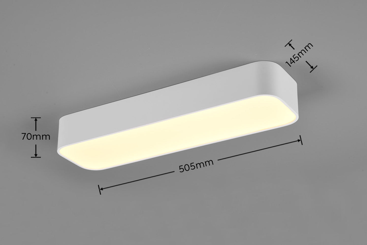 Asterion - Ceiling lamp - White Matt - Reality