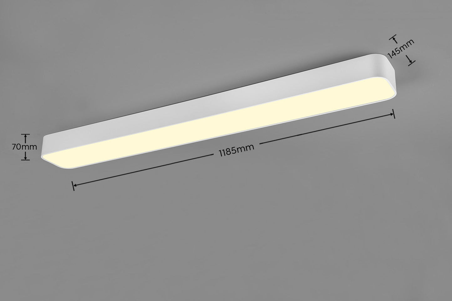Asterion - Ceiling lamp - White Matt - Reality