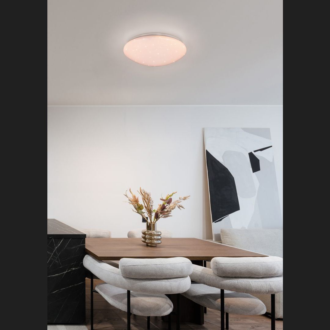 Lukida - Ceiling lamp - White - Reality