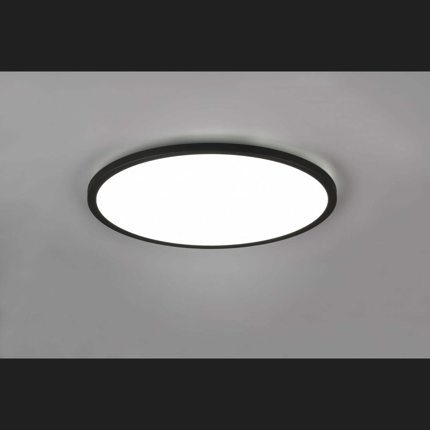 Aureo - Ceiling lamp - Black Matt - Reality
