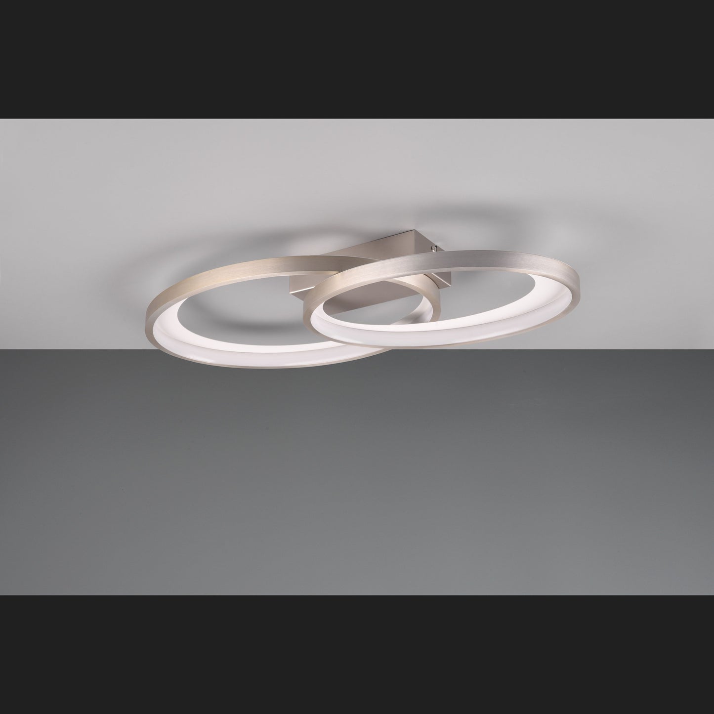 Malaga - Ceiling lamp - Nickel Matt - Reality