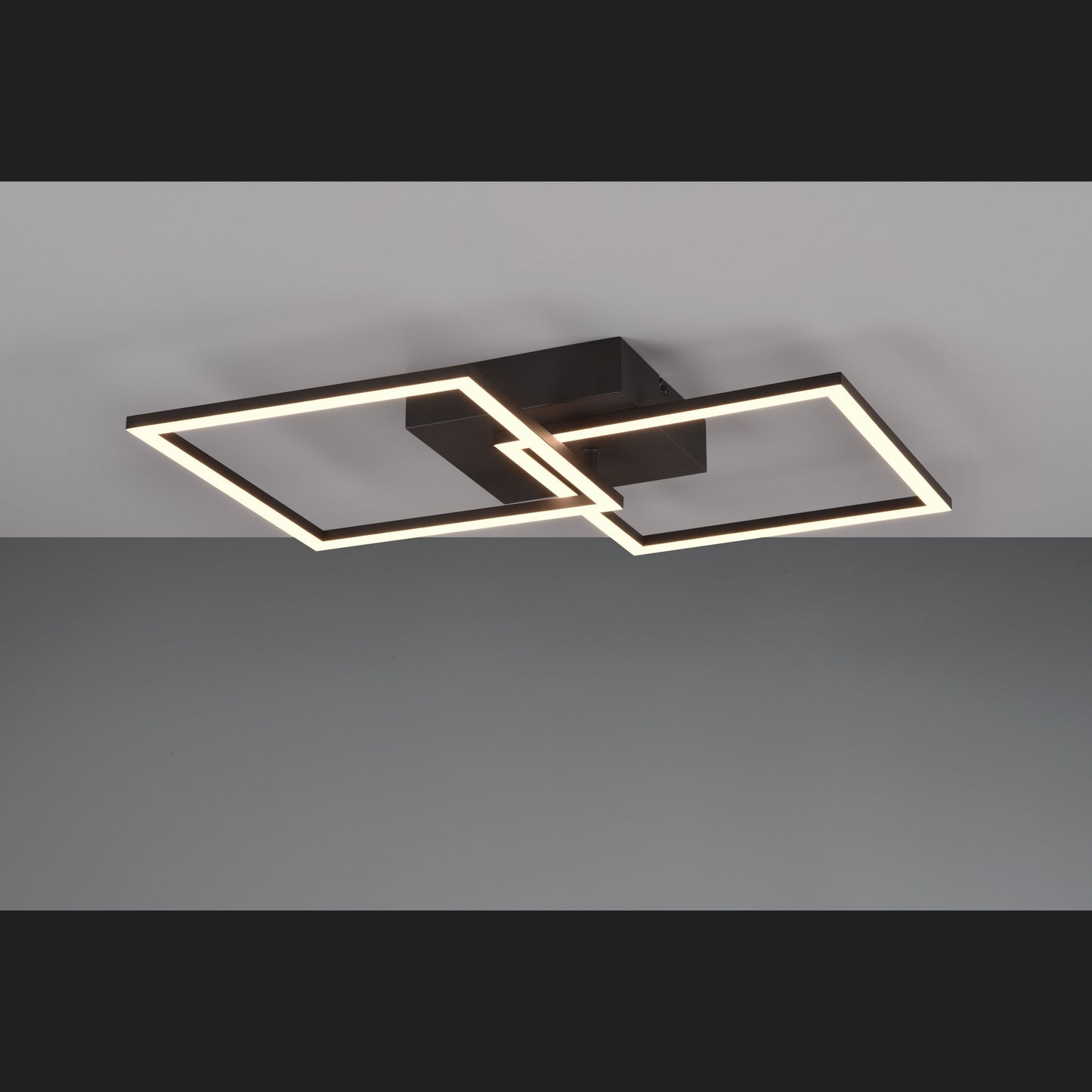 Trail - Ceiling lamp - Black Matt - Reality