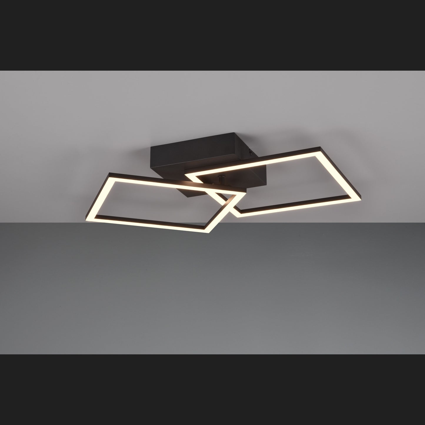 Trail - Ceiling lamp - Black Matt - Reality