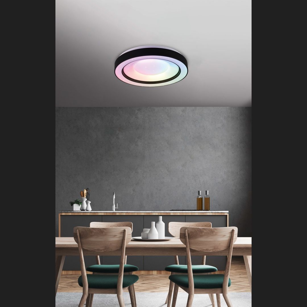 Arco - Ceiling lamp - Black Matt - Reality