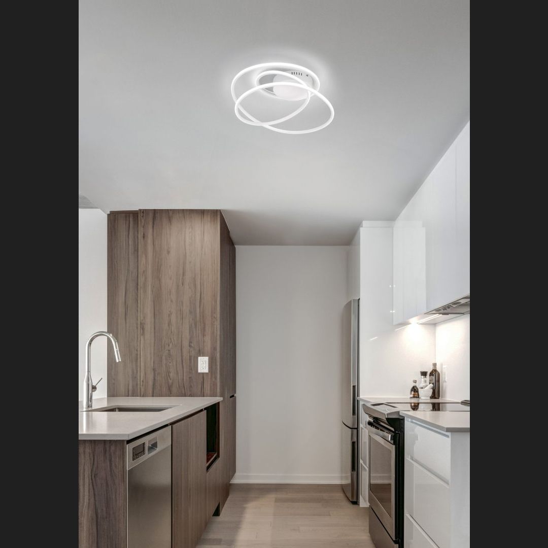 Bologna - Ceiling lamp - White Matt - Reality